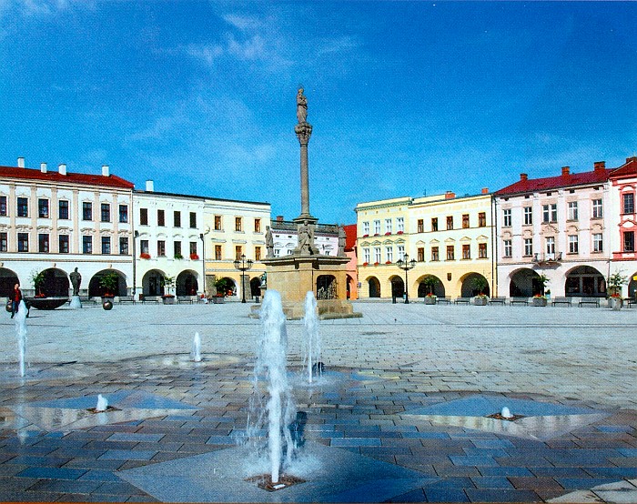 Nový jičín - náměstí TGM