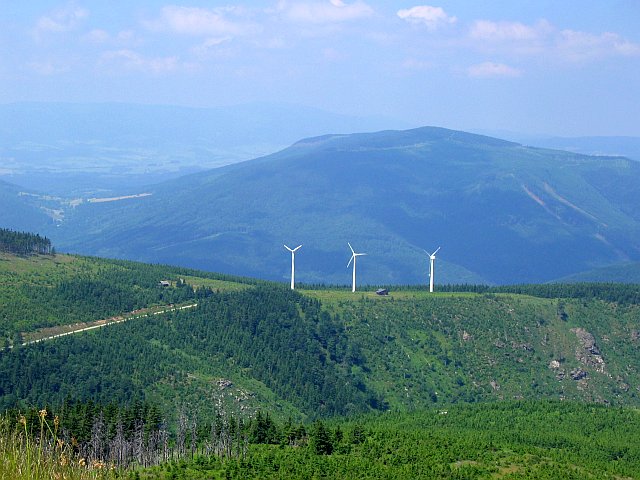 farma větrných elektráren