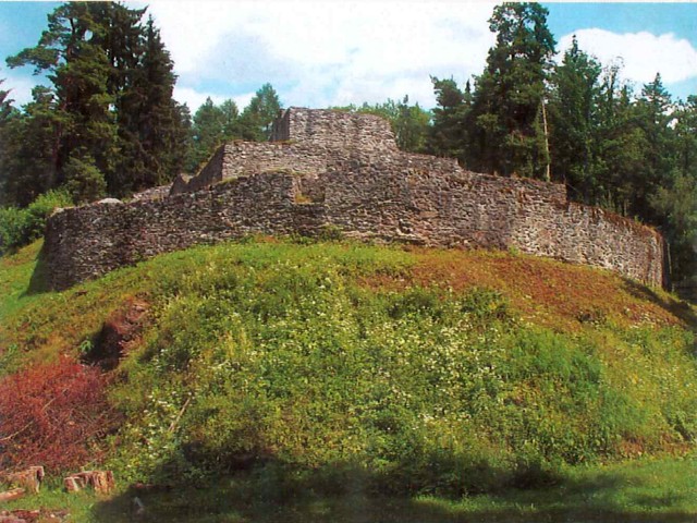 zřícenina hradu Kozí Hrádek