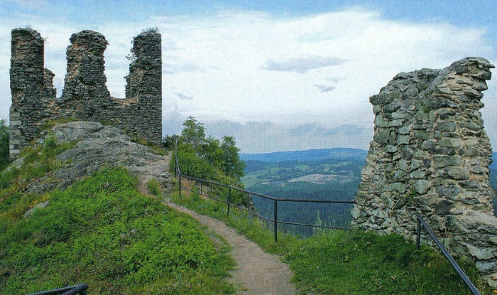 Andělská Hora - zřícenina hradu