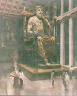 Feidiův Zeus v Olympii