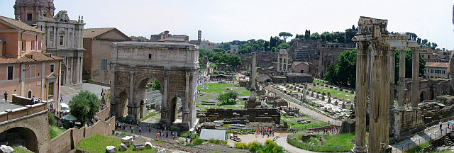 Roman Forum - sídlo starého Říma