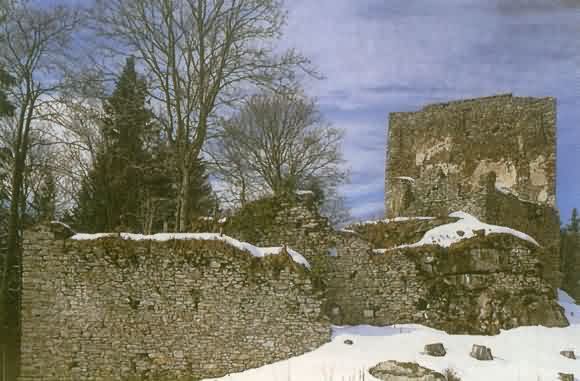 Oprášená zřívenina Vítkův Kámen