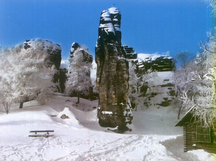 Skalní Městečko - Tiské stěny