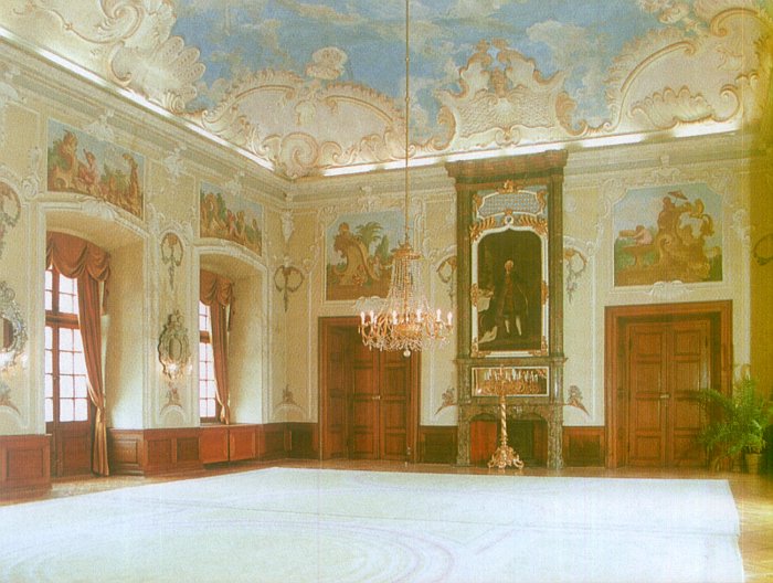 Zámek Dobříš - francouzská inspirace