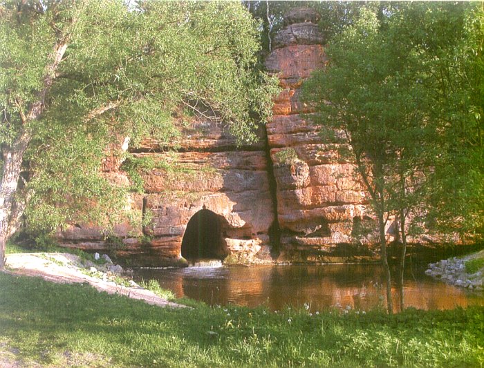 Ploučnice, průrva - říční úkaz