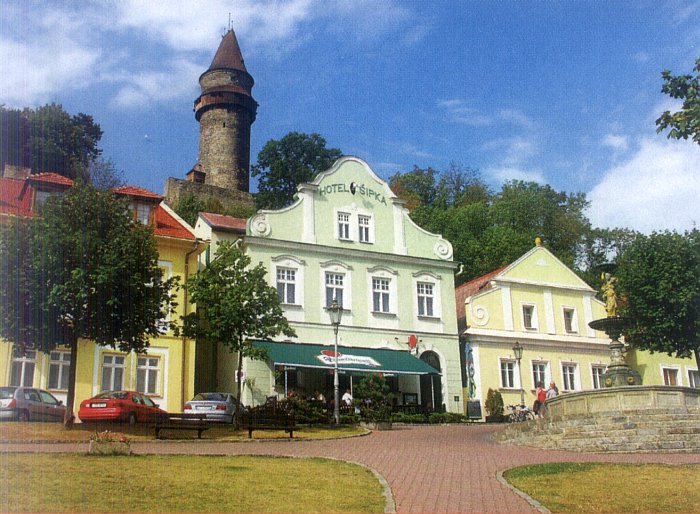 Štramberk - rozhledna na hradní věži