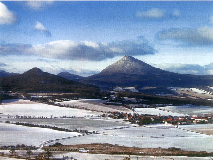 Milešovka - Donnersberg Hromová hora