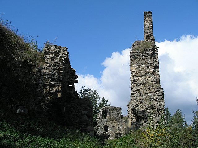 Zřícenina Buben Bavorů ze Strakonic