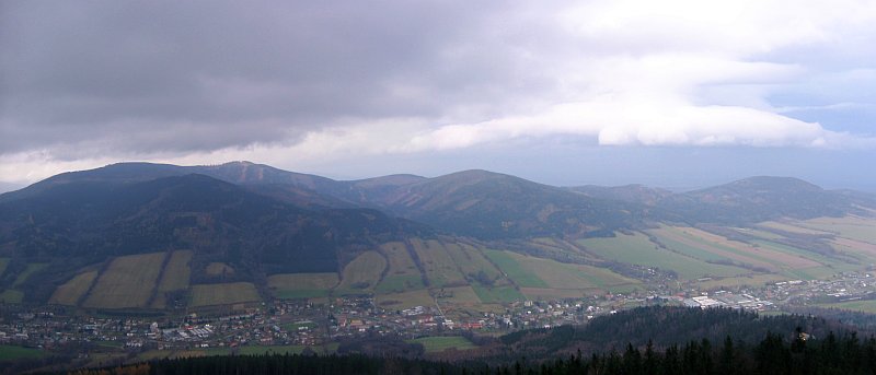 Pohled na Jeseník