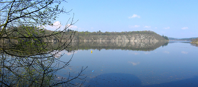 Vltava z oken zámku