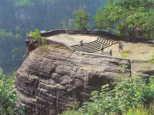 skalní vyhlídka Belvedér