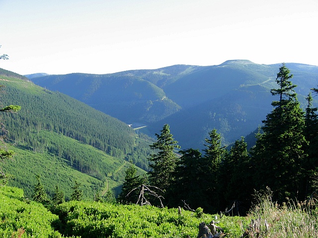 pohled ze Švýcárny