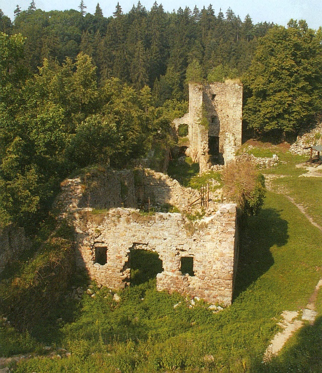 Dívčí Kámen - zřícenina hradu