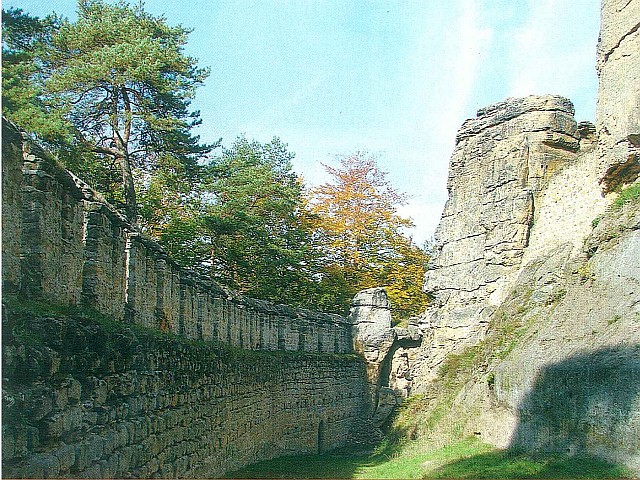 Helfenburk - Hrádek u Úštěka - zřícenina