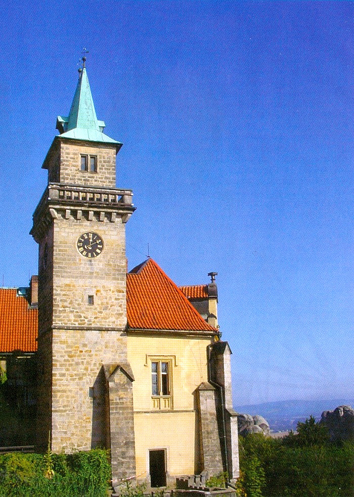 Hrubá Skála - zámecká věž