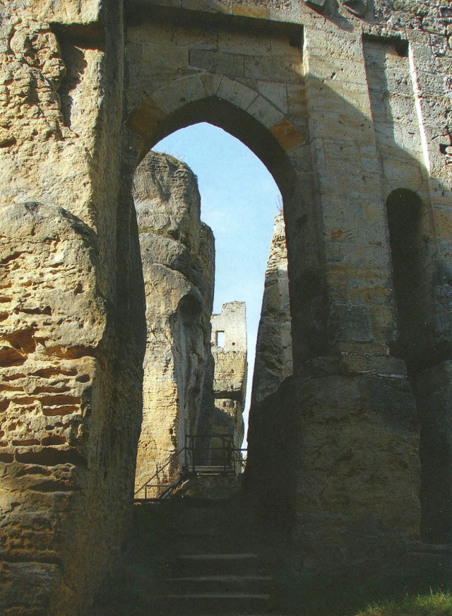 zřícenina hrádku u Úštěku