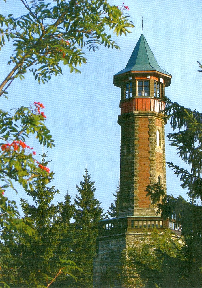 rozhledna Štěpánka na rozhraní Krkonoš a Jizerských hor