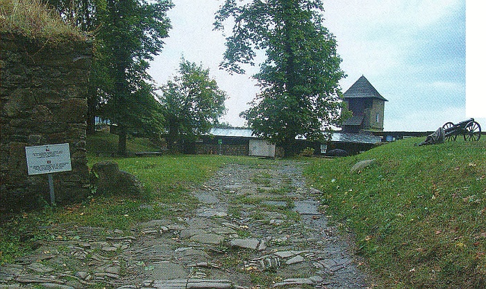 zřícenina hradu Brumov