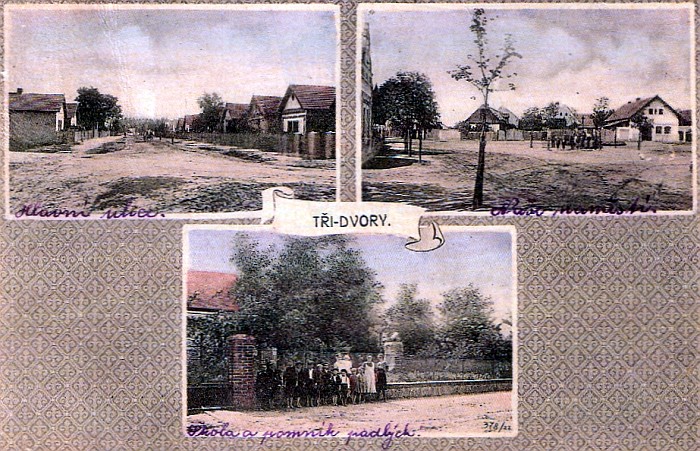 obec Tři Dvory - Kolínsko