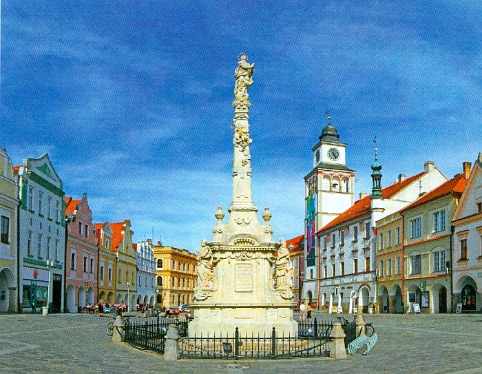 Třeboň, Masarykovo náměstí