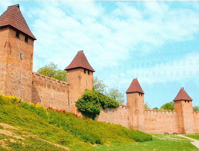 městské hradby Nymburk