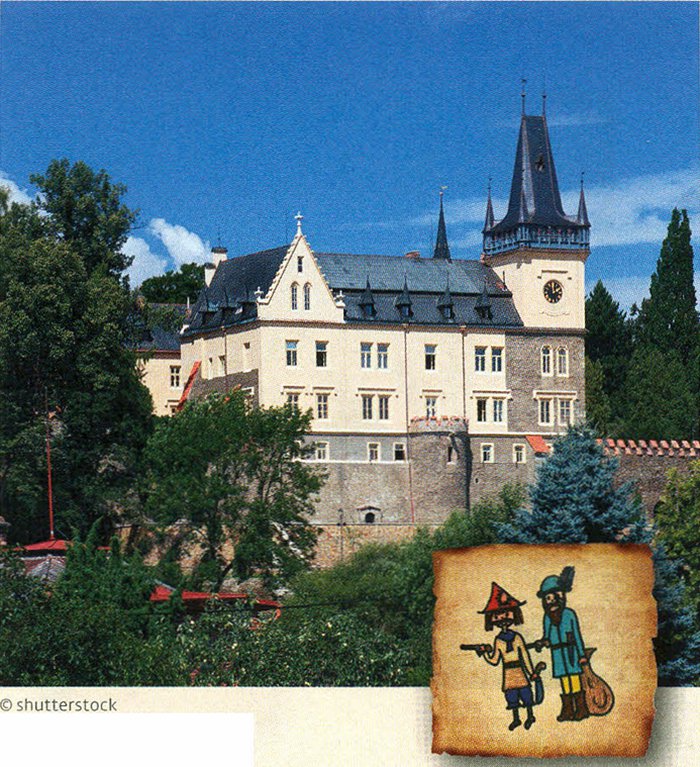 zámek Zruč nad Sázavou - Loupeživí bratři