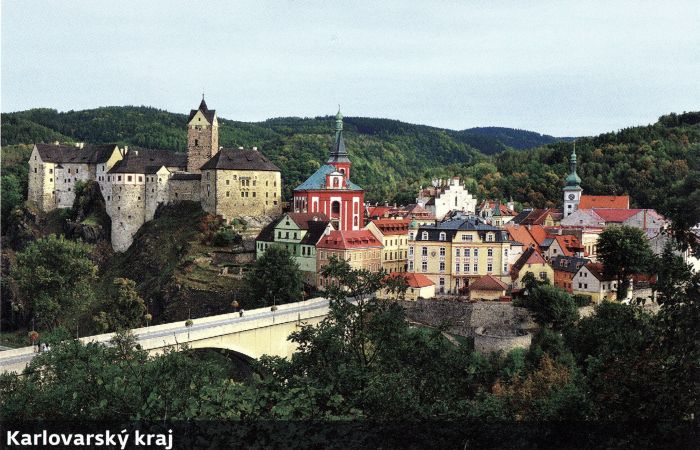 hrad Loket - okres Sokolov