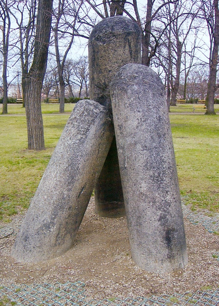 Čertův sloup na Vyšehradě