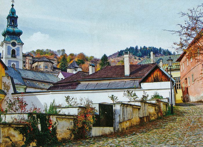 Ulica v Banskej Štiavnici