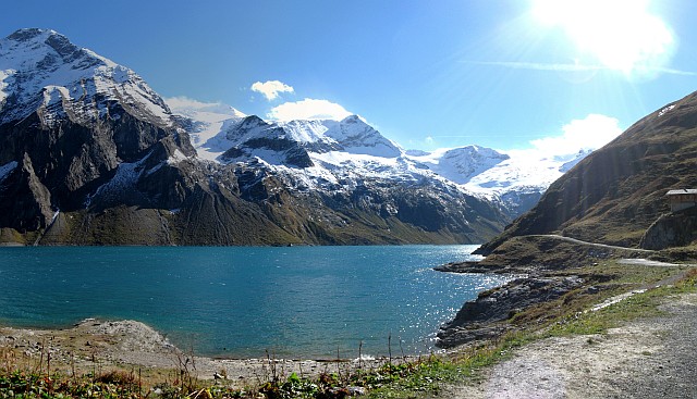 Elektrárny na Kaprunem - horní nádrž