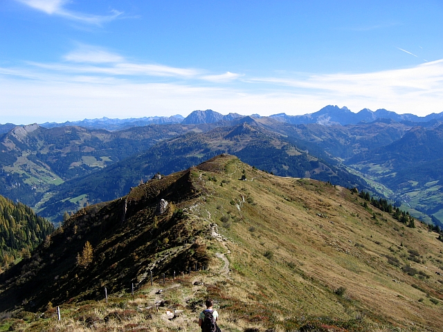 Sestup směr Grossarl